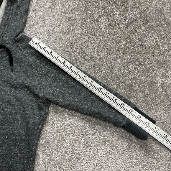 Columbia Hoodie Sweatshirt Womens XS Gray Button Up 3/4 Sleeves Outdoor Casual - Picture 7 of 12